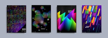 Renkli şekiller, sıvı ve sıvı renkler