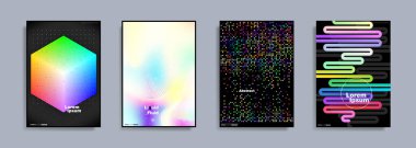 Renkli şekiller, sıvı ve sıvı renkler