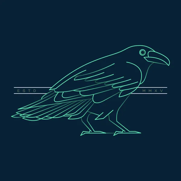 Анотація птахів ілюстрація — стоковий вектор