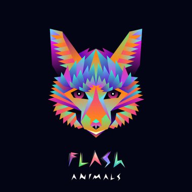 Flash tilki illüstrasyonu