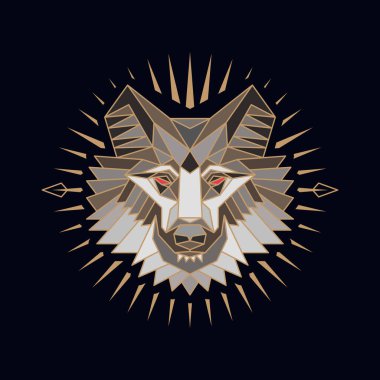 Soyut hayvan çizimi