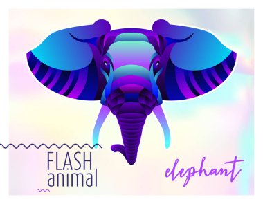 Soyut hayvan çizimi