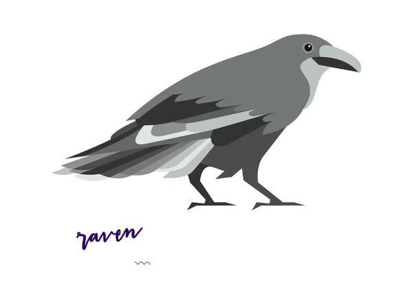 Illustrazione astratta degli uccelli — Vettoriale Stock