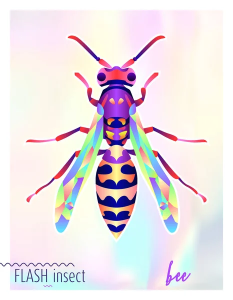 Illustration d'insectes abstraits — Image vectorielle