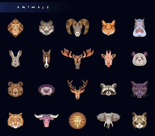 Ilustración animal abstracta — Archivo Imágenes Vectoriales