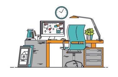 İnce çizgi işyeri