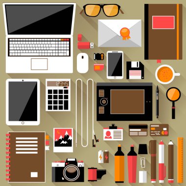 Düz modern tasarım vektör illüstrasyon kavramı