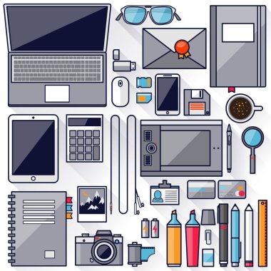 Düz modern tasarım vektör illüstrasyon kavramı