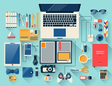 Düz tasarım modern vektör illüstrasyon kavramı