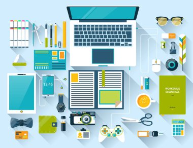 Düz tasarım modern vektör illüstrasyon kavramı