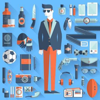 Her gün taşımak ve aksesuarları kıyafeti