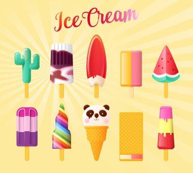 Dondurma Yaz Resimleri