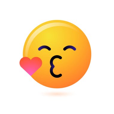 Emoji yüzü ve ifade gülüşü
