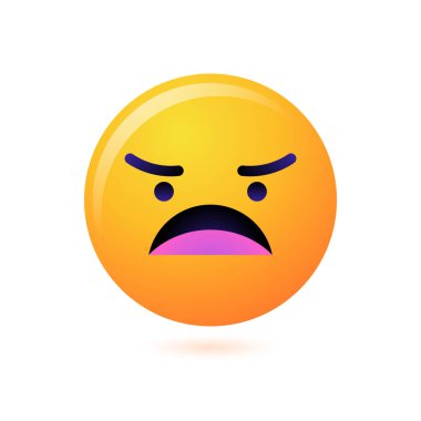 Emoji yüzü ve ifade gülüşü