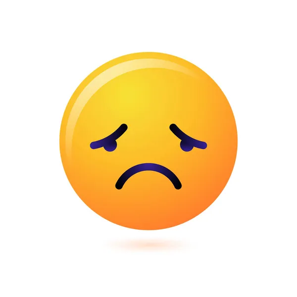 Emoji πρόσωπο και emoticon χαμόγελο — Διανυσματικό Αρχείο