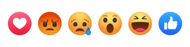 Emoji yüz karikatür kabarcık simgesi