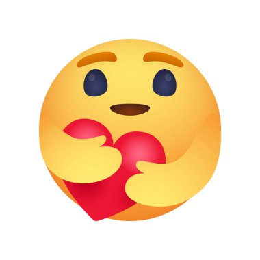 Emoji yüz karikatür kabarcık simgesi