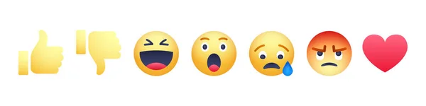 Emoji φατσούλα κινουμένων σχεδίων πρόσωπο emoticon — Διανυσματικό Αρχείο