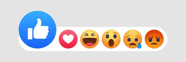 Emoji arc rajzfilm buborék emotikon — Stock Vector