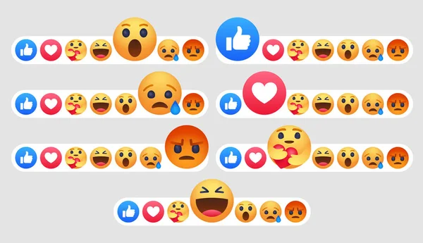Emoji cara de dibujos animados burbuja emoticono — Archivo Imágenes Vectoriales