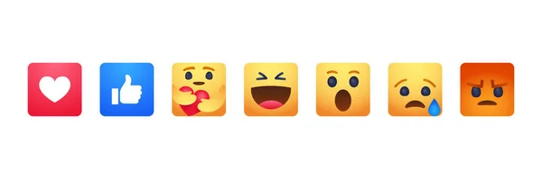 Emoji cara de dibujos animados burbuja emoticono — Archivo Imágenes Vectoriales