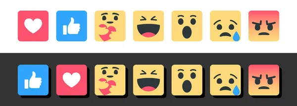 Emoji twarz kreskówka bańka emotikon — Wektor stockowy