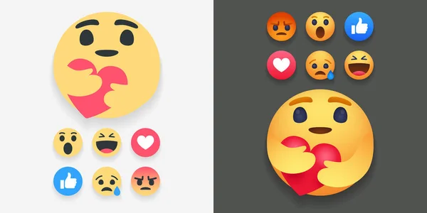 Emoji yüz karikatür kabarcık simgesi
