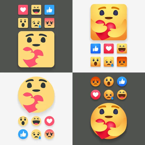 Emoji yüz karikatür kabarcık simgesi
