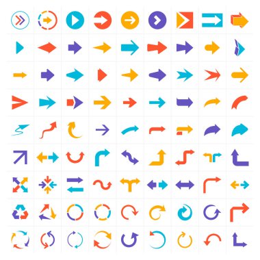 ok ve imleç simgeleri