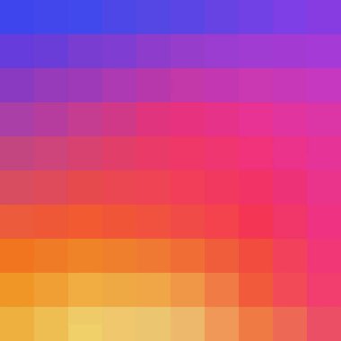 Renkli pürüzsüz eğim rengi