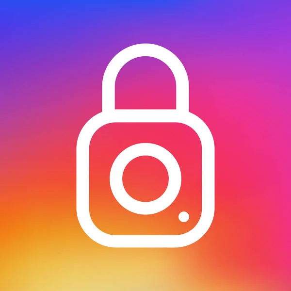 Logo sécurité et vie privée — Image vectorielle