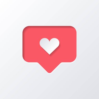 Sosyal medya bildirim düğmesi