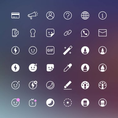 İnternet sosyal medya simgeleri