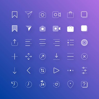 İnternet sosyal medya simgeleri