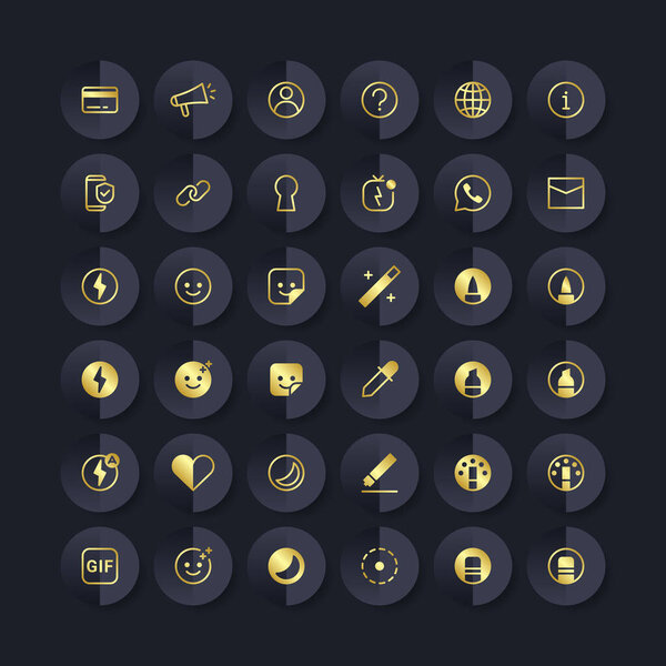 Иконки в социальных сетях