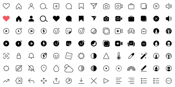 İnternet sosyal medya simgeleri