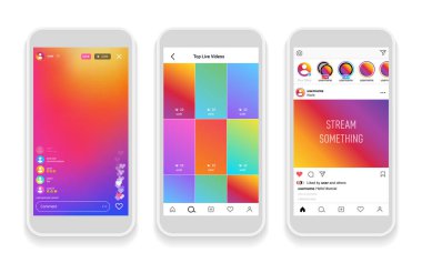 canlı kamera ekran arayüzü