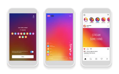 canlı kamera ekran arayüzü