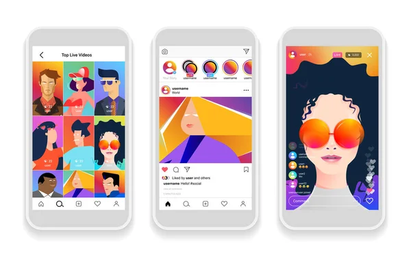 canlı kamera ekran arayüzü