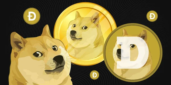 Dogecoin şifreleme para birimi dijital ödeme sistemi engelleme zinciri kavramı