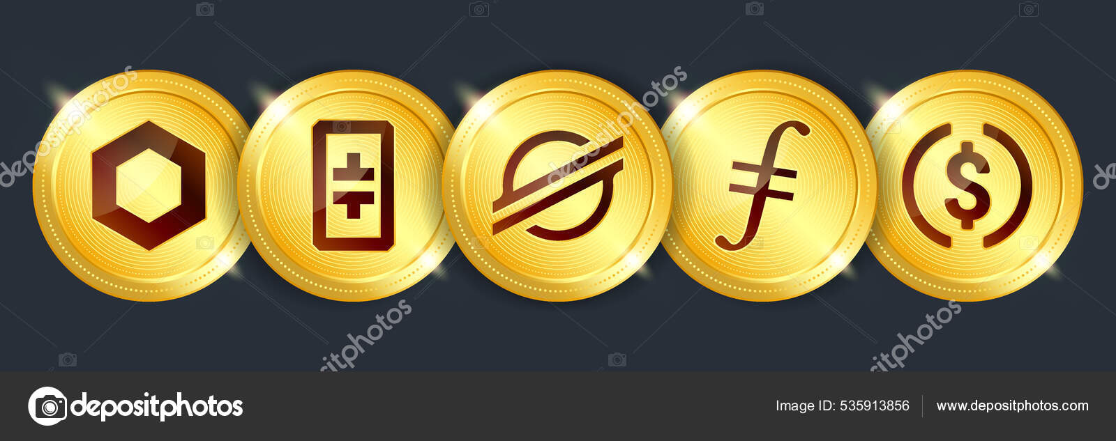 Crypto currency digital payment system blockchain concept. Stock Vector by  ©karnoff 535913856
