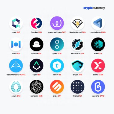 Kripto para birimi dijital ödeme sistemi engelleme konsepti.