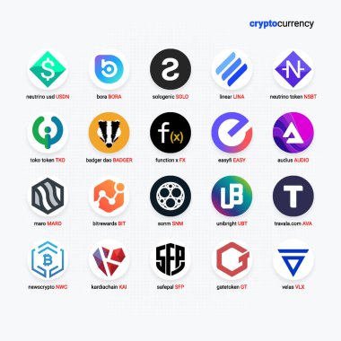 Kripto para birimi dijital ödeme sistemi engelleme konsepti.