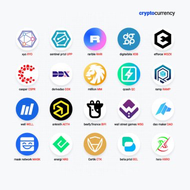 Kripto para birimi dijital ödeme sistemi engelleme konsepti.