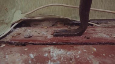 Dismantling of the old wooden coating, repair, nailer. Opening the floor, replacing the old coating. Construction and renovation