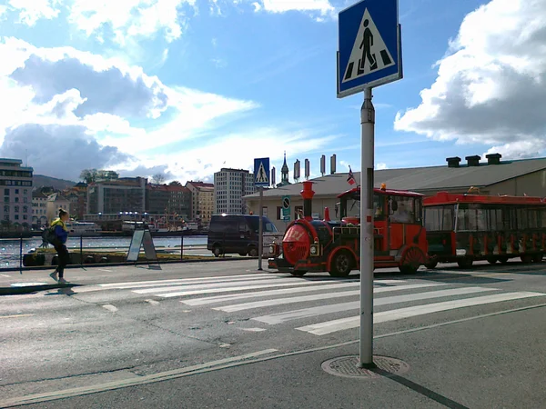 Toeristische trein — Stockfoto