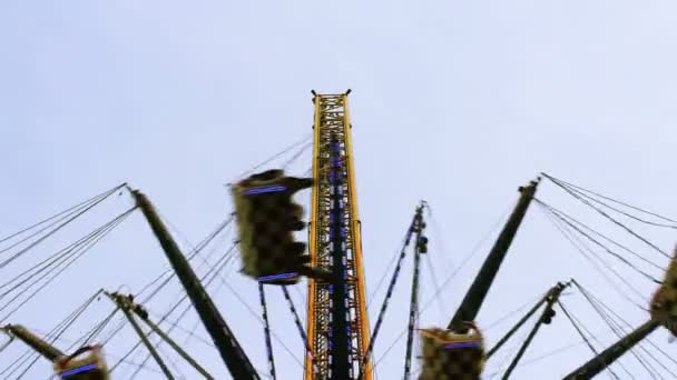 Carosello luna park — Video Stock