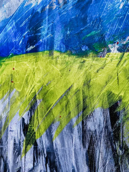 Ukrayna 'nın akrilik boyama bayrağı