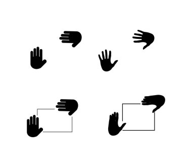 Eller beyaza film çekimi yapıyor.