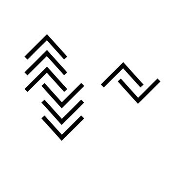 yukarı ok imleç simgeleri